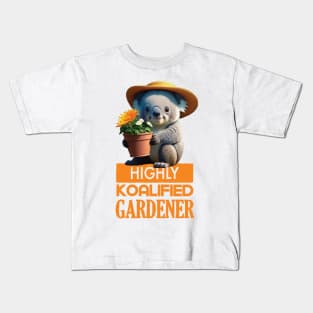 Just a Highly Koalified Gardener Koala 2 Kids T-Shirt